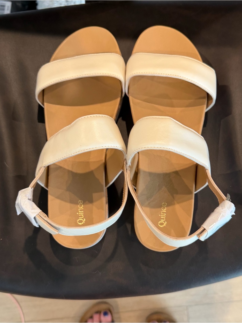Quince Italian Leather Platform Sandal